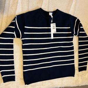 Cozy Caslon Striped Sweater